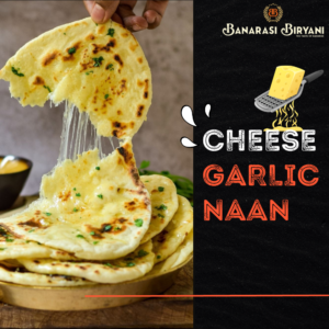 Cheese Garlic Naan