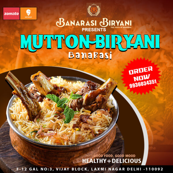 Mutton Biryani Banarasi